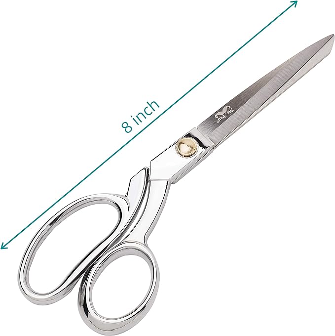 Mr. Pen- Premium Tailor Scissors, 8-Inch | Heavy Duty Carbon Steel Sewing & - Image 2