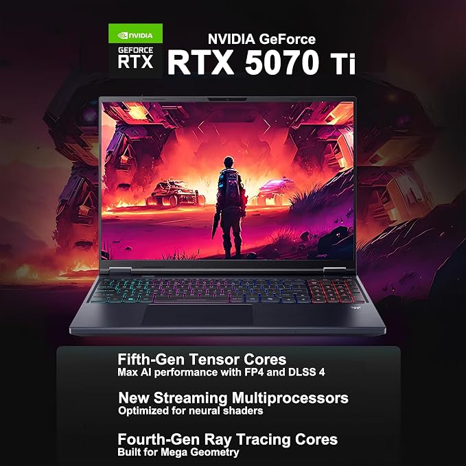 Acer Predator Helios Neo 16 AI Gaming Laptop 16" 2560x1600 IPS 240Hz Intel - Image 5