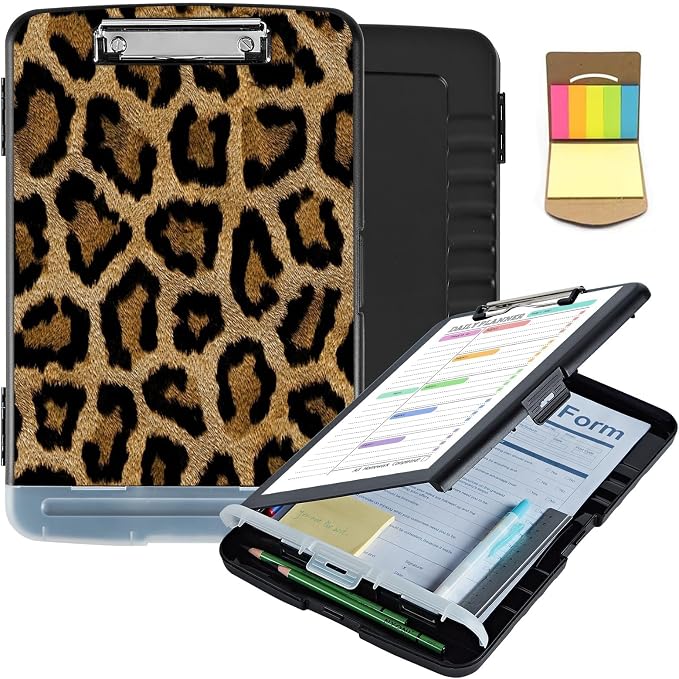 Clipboard with Storage, Clip Boards 8.5X11 with Storage & Pen Holder, Heavy by Unknown