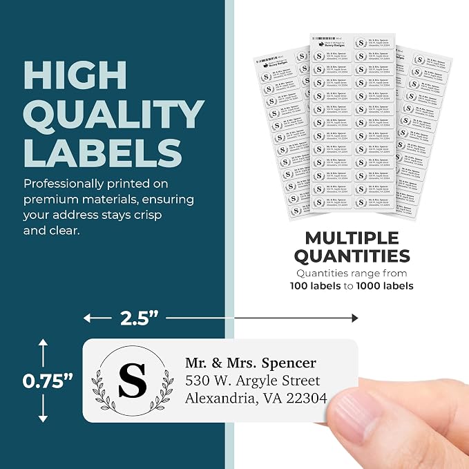Personalized Return Address Labels - Image 4