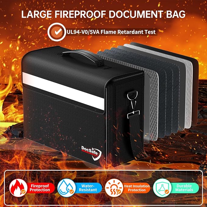 DocSafe Fireproof Document Bag - Image 2