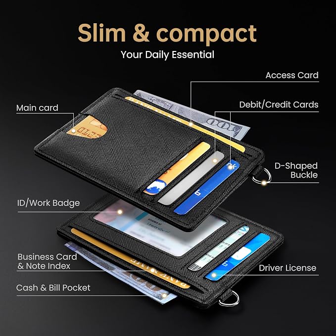 Mayski Slim Wallet, Credit Card Holder - Image 5