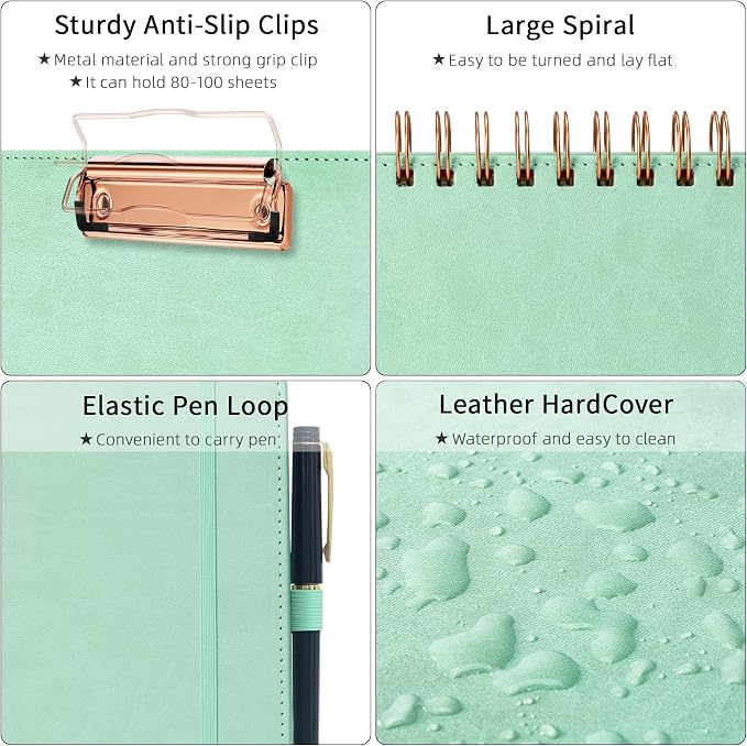 Ospelelf Leather Clipboard Folders - Image 4