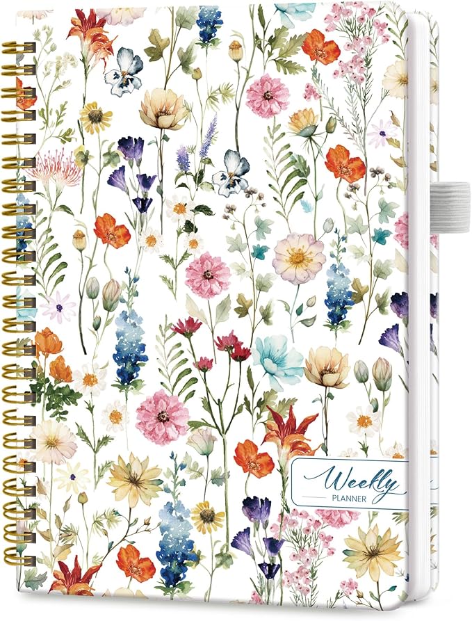 Taja Undated Weekly Planner, Weekly To Do List Notebook by Taja