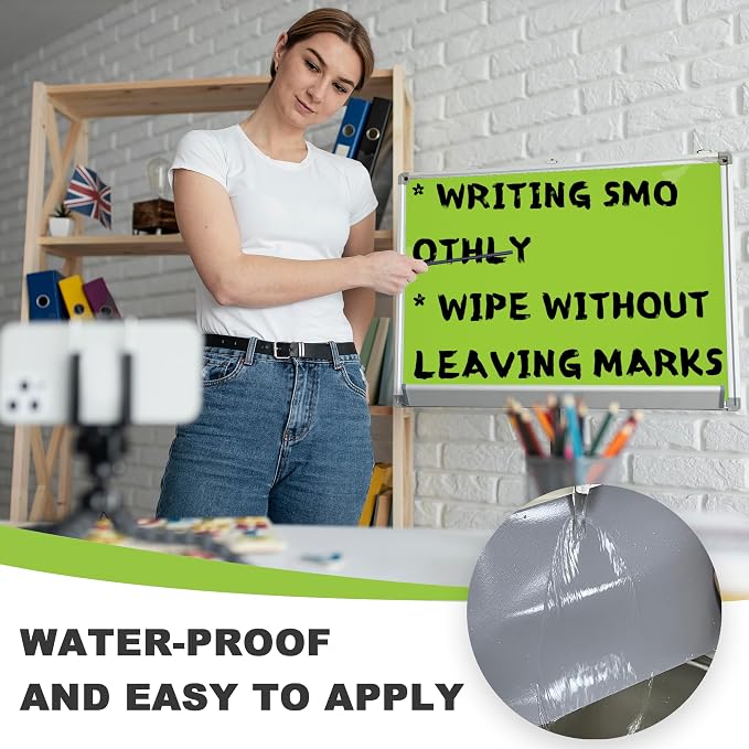Dry Erase Board Sticker- Whiteboard Stickers-8.3''x11.7'' Removable Dry Erase - Image 4