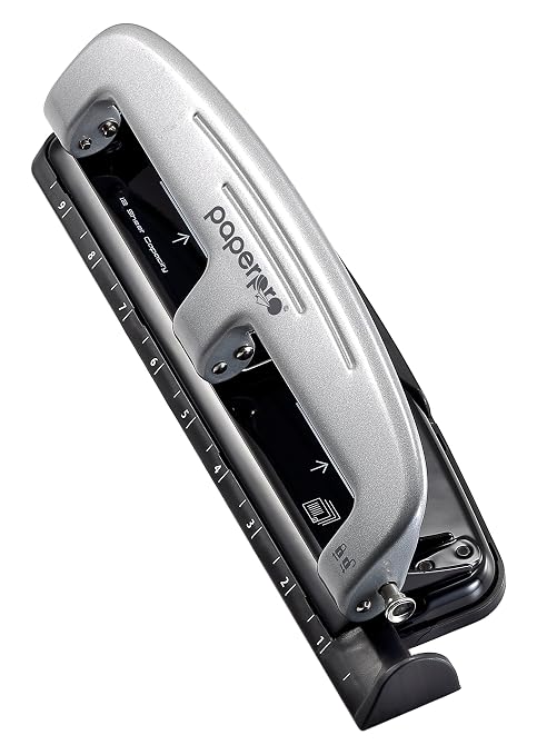 Bostitch Office inPRESS 12 Reduced Effort Three-Hole Punch - Image 12