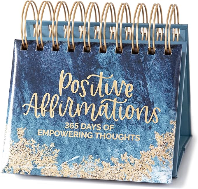 bloom daily planners Undated Perpetual Desk Easel/Inspirational Standing Flip by bloomdailyplanners