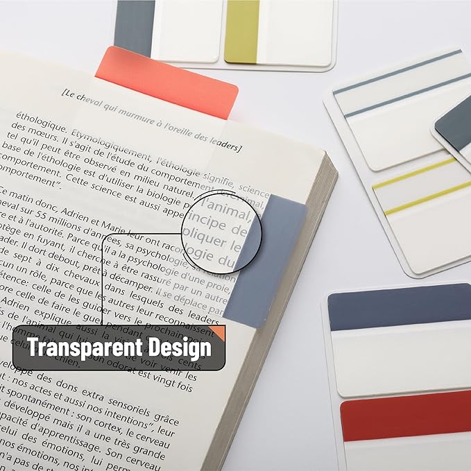 Mr. Pen- Sticky Index Tabs, 500 Pcs, 21 Sets, Colorful Sticky Tabs for Notebooks, Page Markers, Page Tabs for Binders, Page Tabs Sticky Tabs for Books, Notebook Tabs, Book Sticky Tabs for Notebooks-DeskLoop Office