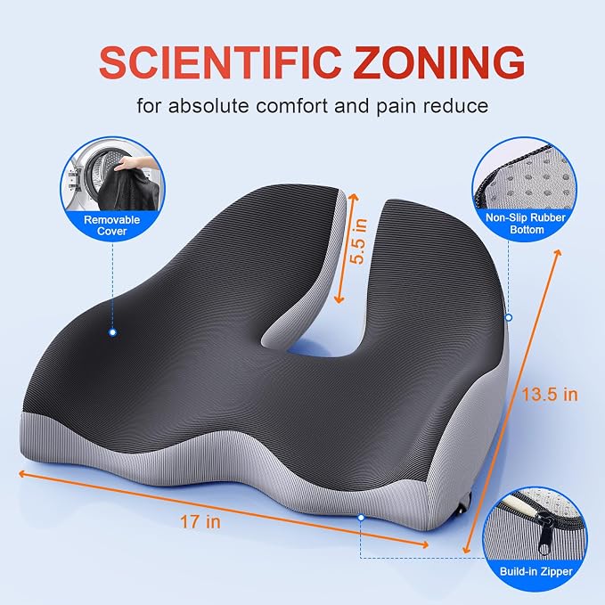 Benazcap X Large Memory Seat Cushion - Image 5