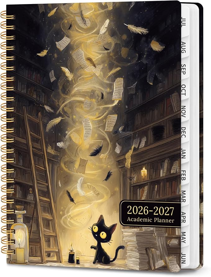 Planner 2026-2027, Monthly and Weekly Academic Planner July 2026 by Zotia