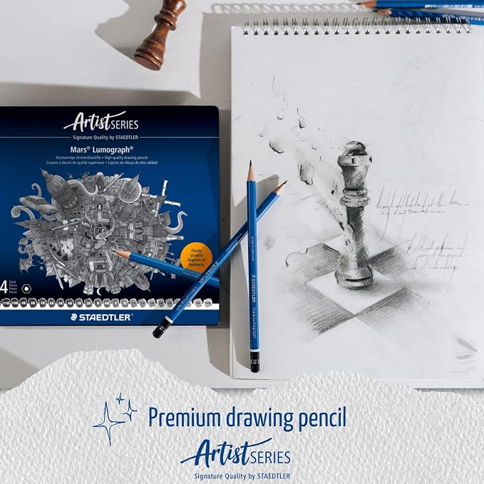 STAEDTLER Mars Lumograph Art Drawing Pencils – Sustainable, Break-Resistant - Image 11