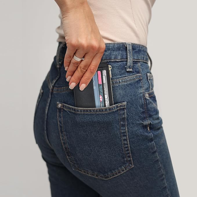 Sodsay Card Case Slim Front Pocket Wallet - Image 8