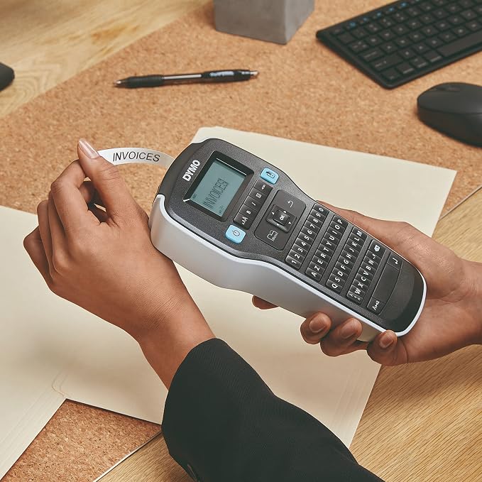 DYMO Label Maker LabelManager 160 Portable Label Maker, Easy-to-Use, One-Touch - Image 5