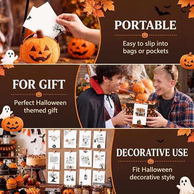 Spiareal 100 Pcs Blank Note Cards Blank Decorative Notecards Index Cards Bulk - Image 4