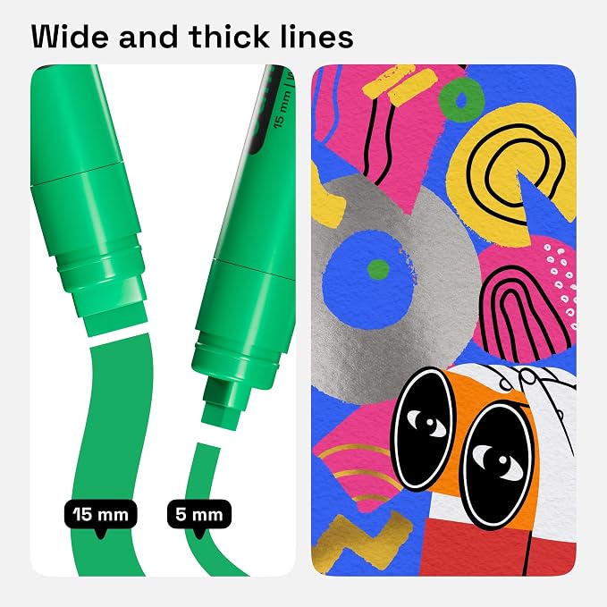 ARTISTRO 12 Multicolor Paint Pens - Image 2