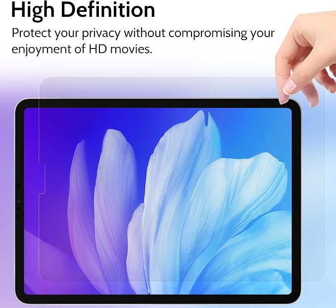 Peslv Privacy Screen Protector for iPad Air 5th/4th Gen & iPad Pro 11, Anti - Image 5