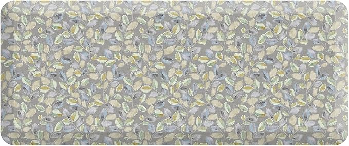 GelPro Anti-Fatigue Designer Cushioned Comfort Kitchen Floor Mat, Padded Stain-Resistant, Waterproof, Non-Slip Comfort Padded Desk/Office Mat, Orchard Grey Lake 20x48-DeskLoop Office