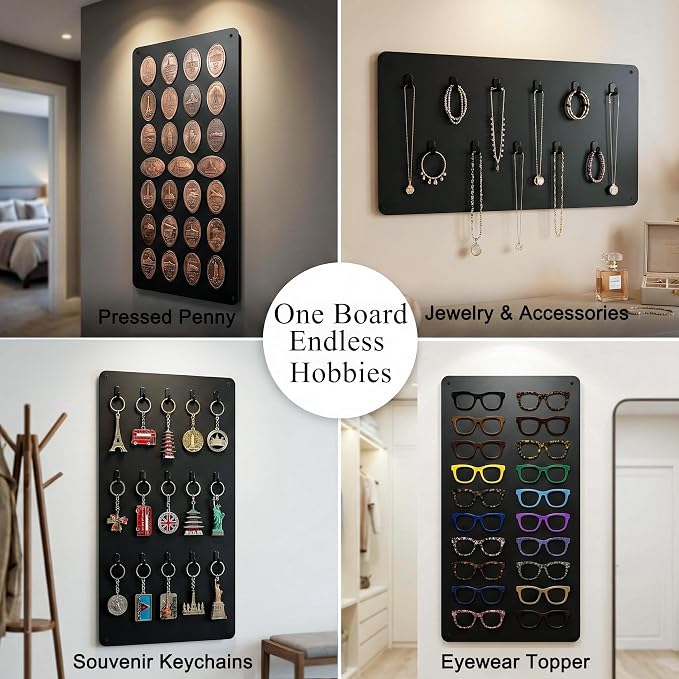 Magnetic Board for Wall 39.4" x 19.7" : Extra Large Black Display Board for - Image 5