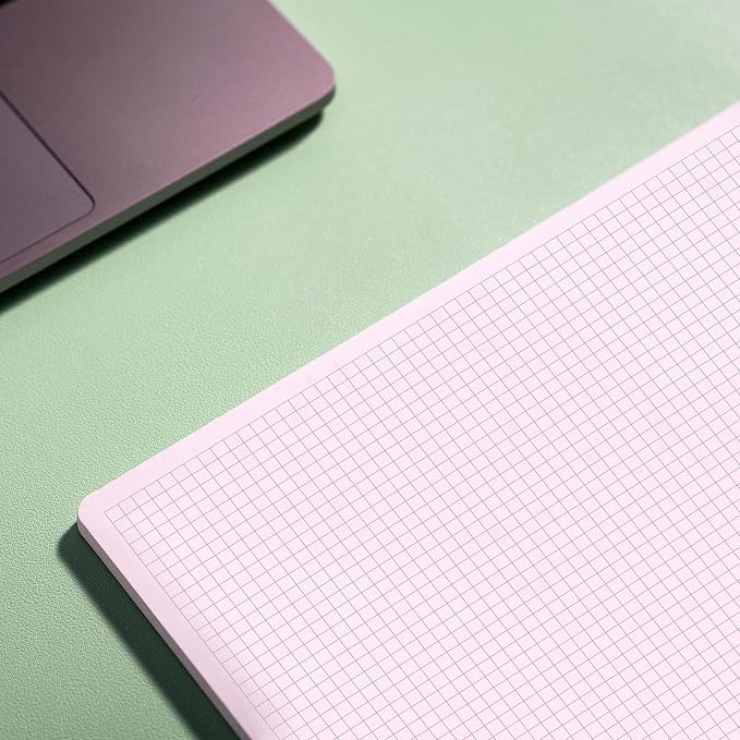 Notsu Graph Notepads 8.5 x 11 inch, 2 Pack | Minimalist Graphing Memo Mouse Pads - Image 4