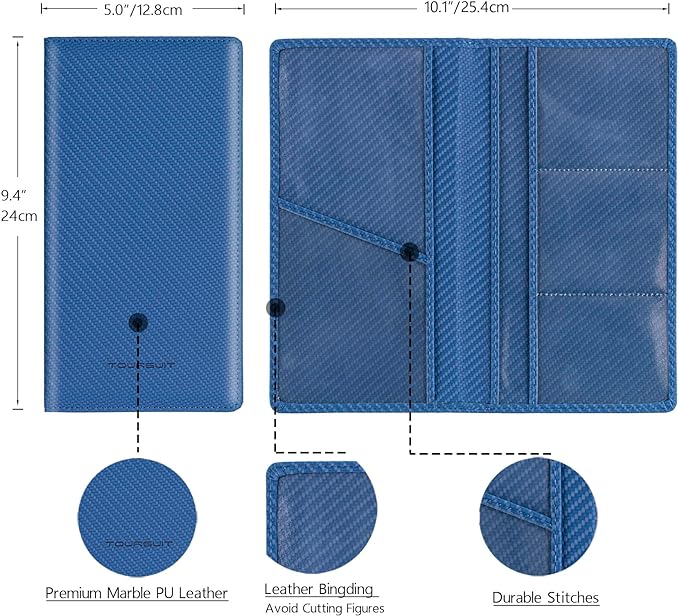 TOURSUIT Car Registration and Insurance Card Holder, Vehicle License Document - Image 4