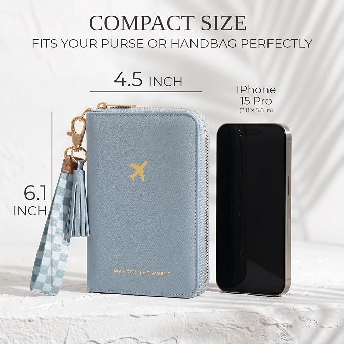 Beautiful Passport Holder And Travel Wallet - Image 4