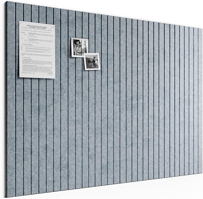Bumusty Large Cork Board Alternative-48 x 36" Felt Bulletin Board Tiles by BUMUSTY