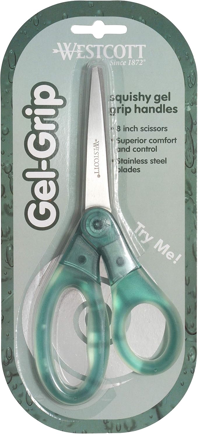 Westcott 8" Gel-Grip Multipurpose Scissors - Image 6