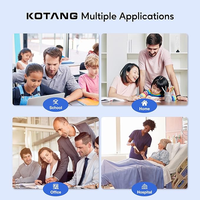 LC401XL Ink Cartridge Replacement for Brother LC401XL Ink Work with MFC-J1170DW J1010DW J1012DW Printer (Black, Cyan, Magenta, Yellow, 4 Pack)-DeskLoop Office