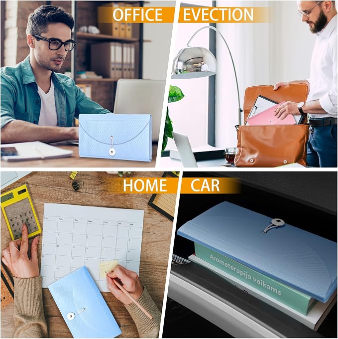 Nicecho Receipt Coupon Organizer, 13 Pockets Small Accordion File Organizer - Image 7