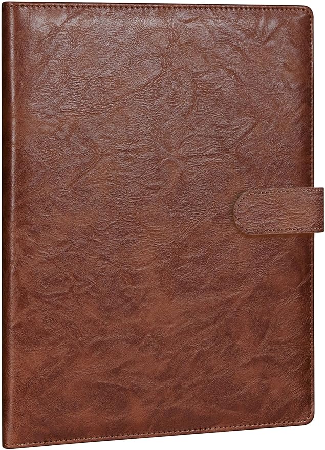 Mymazn Padfolio, Portfolio Folder, Legal Pad Holder, Resume Folder | Faux by Mymazn