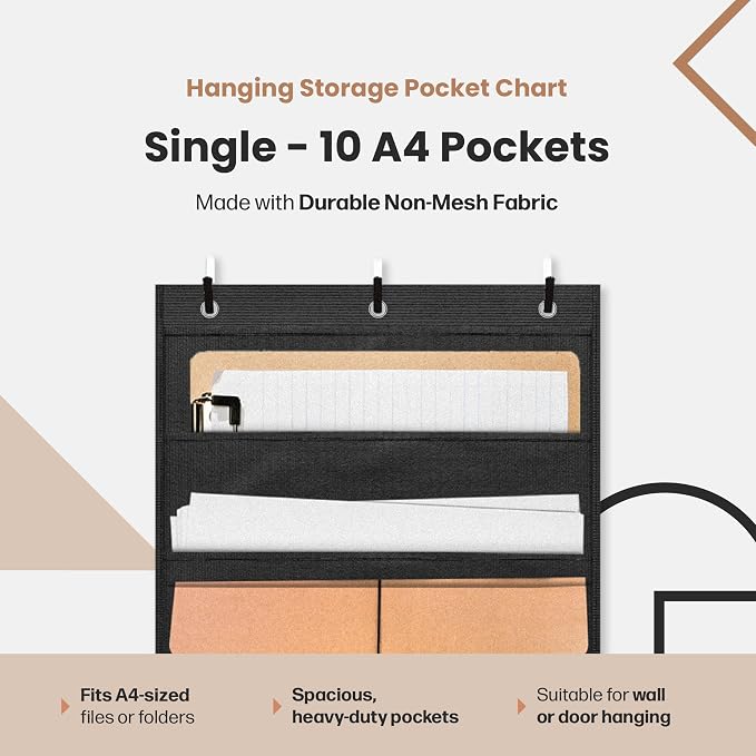 Hippo Creation Heavy Duty Storage Pocket Chart - Image 2