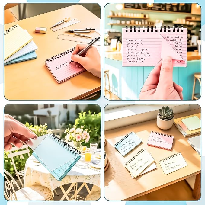 Colorful 1000 PCS Spiral Index Cards 3x5 Inch Flash Cards - Image 6