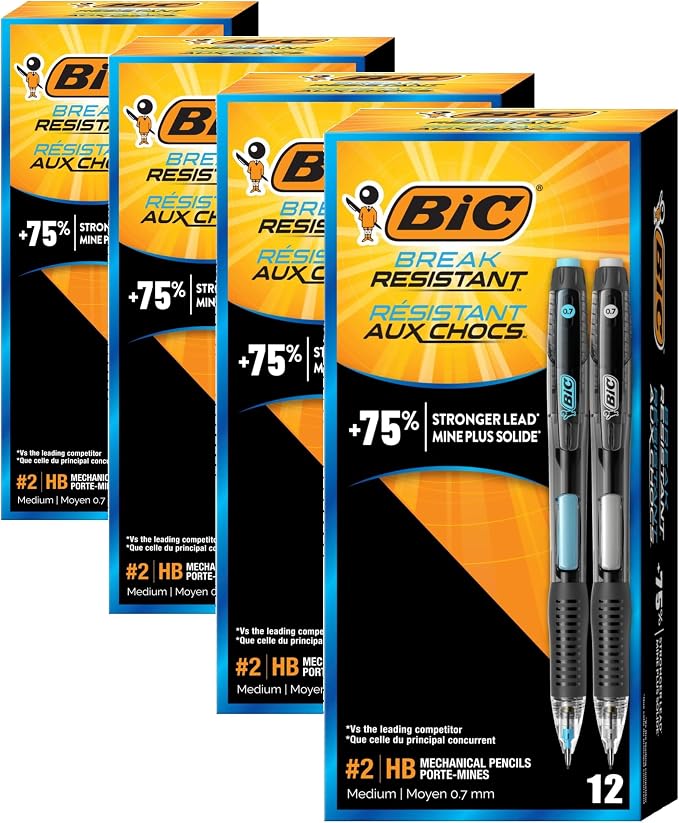 BIC Break-Resistant Mechanical Pencils by BIC