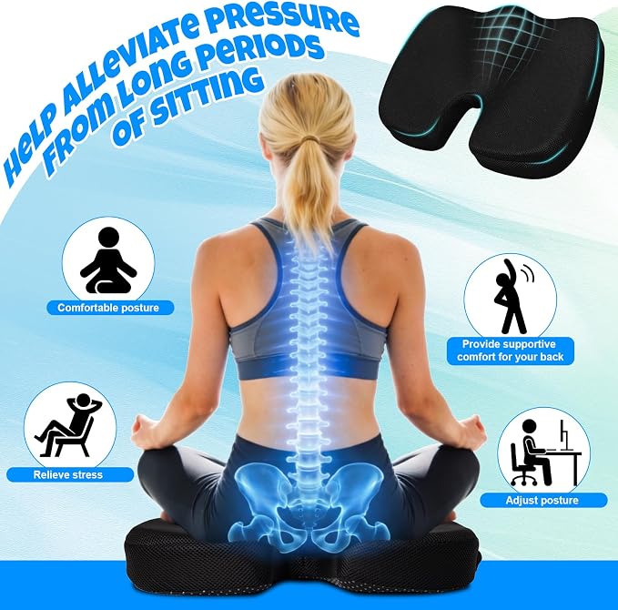 Ergonomic Seat Cushion with Memory Foam - Image 5