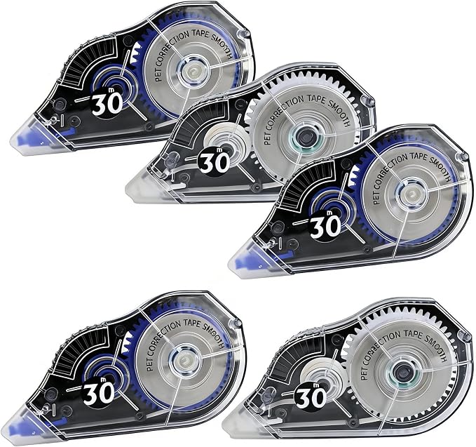 White Correction Tape, Correction Easy to Use Applicator by Unknown