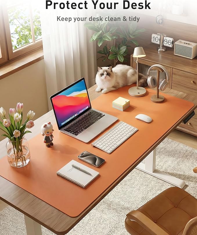 Aothia Faux Leather Desk Mat - Image 3
