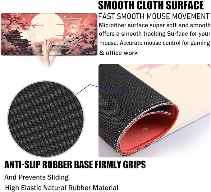 Japanese Large Gaming Mouse Pad - Image 3