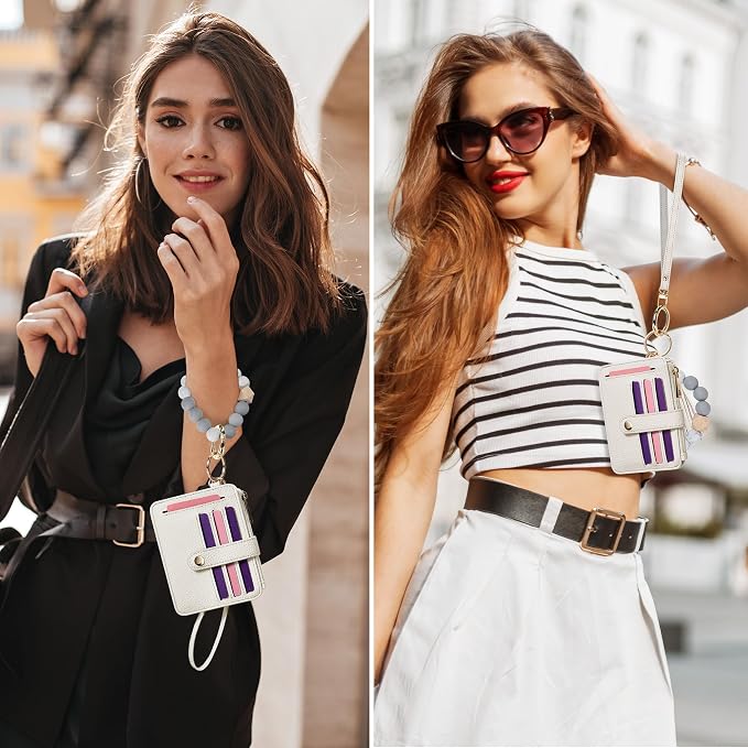 Airkit Wristlet Wallets for Women, Keychain RFID Blocking Credit Card Holder - Image 7