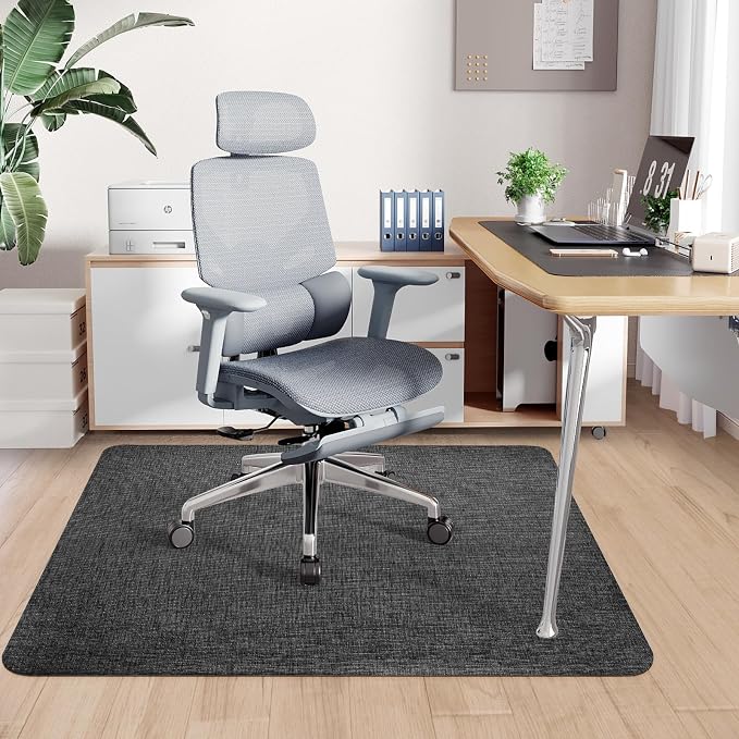 Sycoodeal Office Chair Mat for Hardwood & Tile Floor, Computer Gaming Chair Mat - Image 3