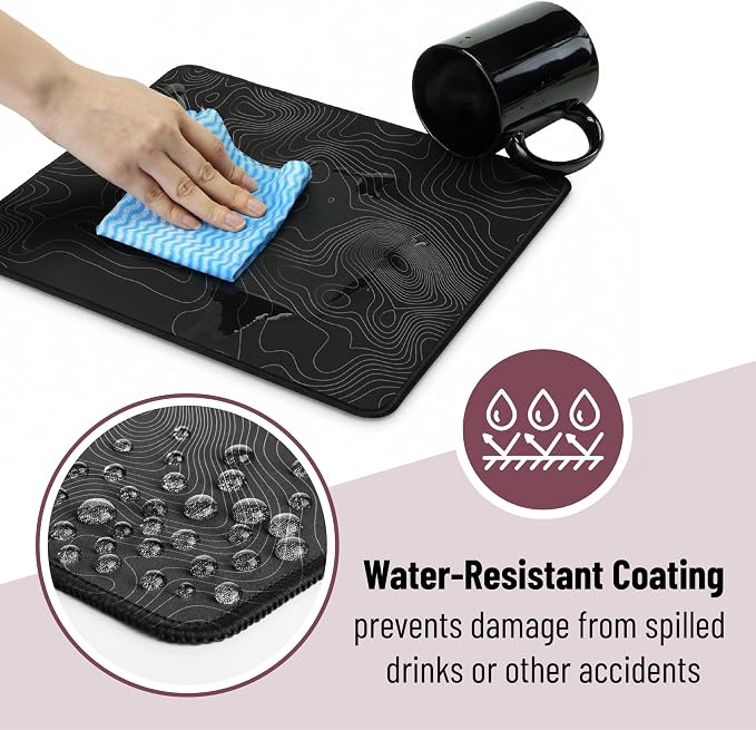 Mr. Pen- Mouse Pad, 12.5"x 10.5", 2 Pack, Anti-Slip Rubber Base - Image 5