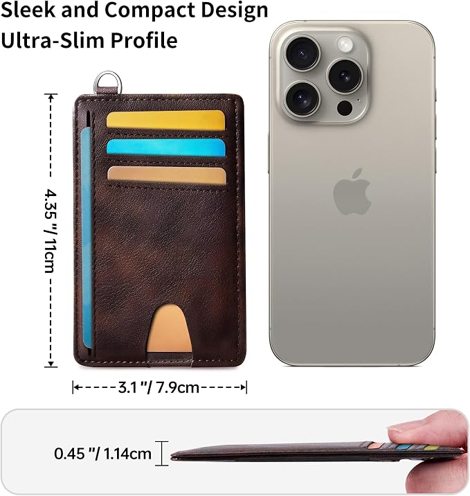 Mayski Slim Wallet, Credit Card Holder - Image 7