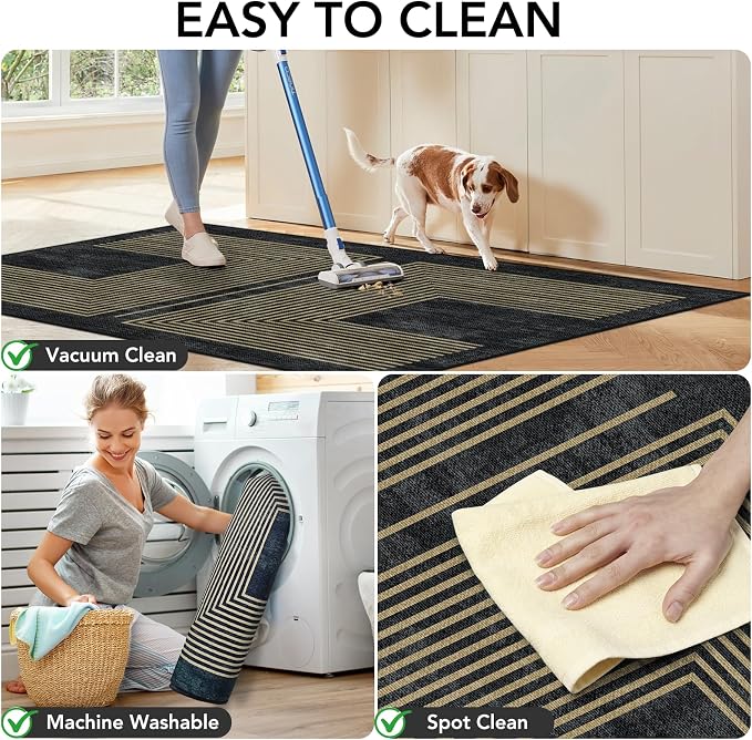 Office Chair Mat for Hardwood Floor&Tile Floor, Under Desk Rug for Rolling - Image 6