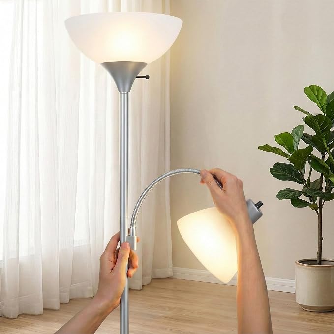 Brightech Sky Dome Plus LED Floor lamp, Torchiere Super Bright Floor Lamp - Image 7