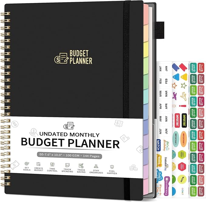 Budget Planner - Monthly Budget Book by LOAPEM