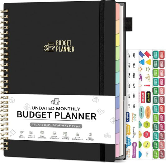 Budget Planner - Monthly Budget Book by LOAPEM