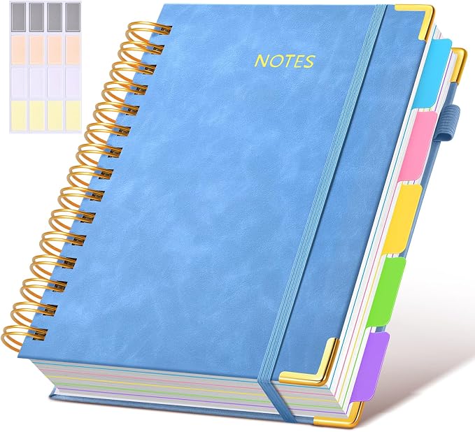 Hardcover Spiral Notebook journal by dilitego
