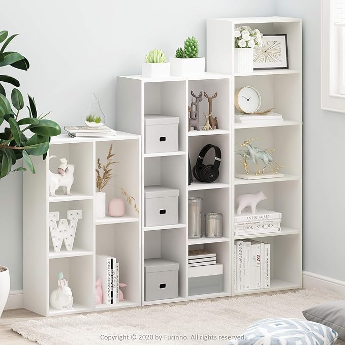 Furinno LUDER Book Shelf, 5-Tier Bookshelf, Bookcase - Image 2
