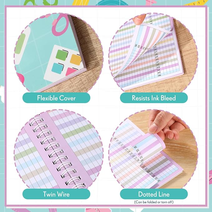 Fuyoooo Teacher Record Book Teacher Grade Books 2026-2027 Spiral Bound Record - Image 3