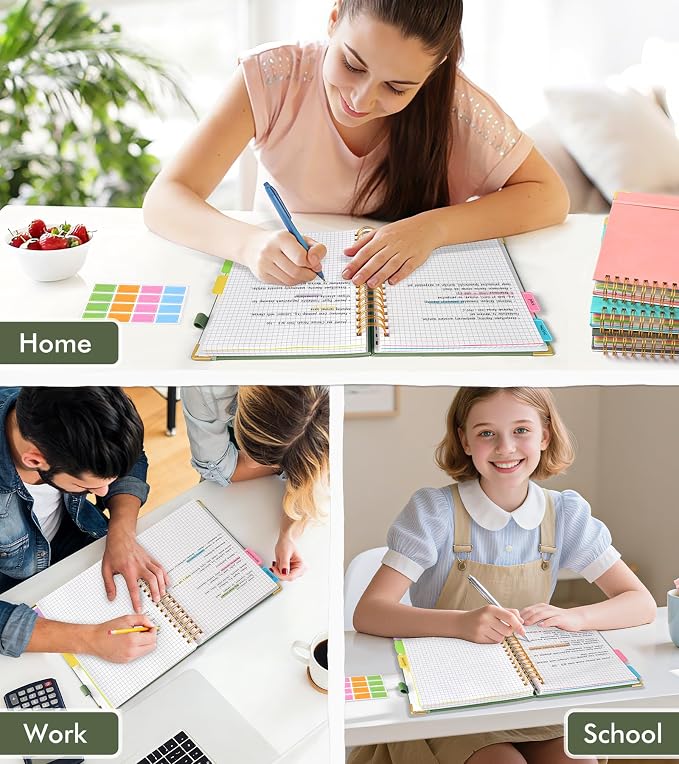 5 Subject Graph Paper Notebook - Image 7