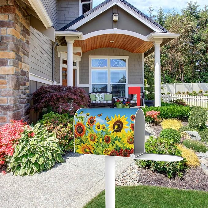 Sunflowers Mailbox Cover - Image 4